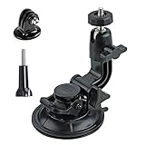 Es kann sicher an Ihr Autofenster angebracht werden, Armaturenbrett oder Dach, Boote, Motorrad und andere nicht poröse Oberflächen, einfach zu bedienen.Befestigung an eine saubere und glatte Oberfläche für maximale Stärke.