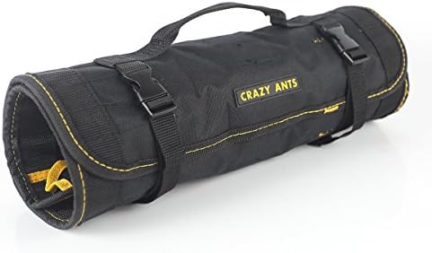 Crazy Ants Reel Rolling Tool Bag Pouch Professional Electricians Organizer