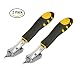 Produktbild sinofish Heavy Duty Klammerentferner, – Professionelle Nageleisen Office Handwerkzeuge gelb (2 Pack)