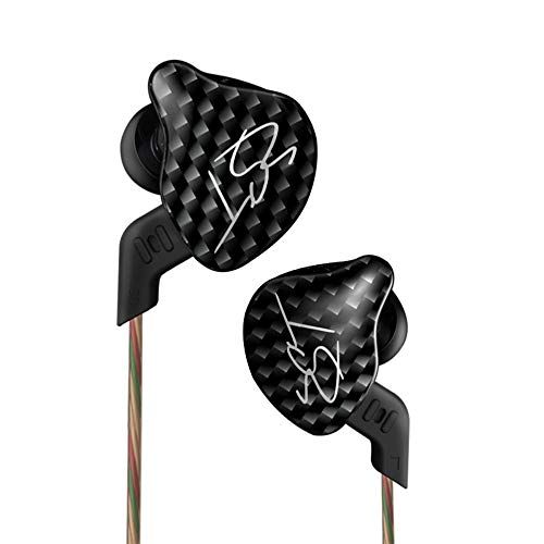 Preisvergleich Produktbild Kopfhörer mit Geräuschunterdrückung, kabelgebundene Ohrhörer, schwerer Bass-Stereo-Sport-Kopfhörer mit Line-In-Mikrofon, Musik-Player für iPhone 7 8 Android usw.