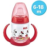 Weiter Flaschenhals für einfaches Befüllen und sicherer Halt durch ergonomisch geformtem Griff mit Anti-Rutsch-Noppen