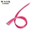 Creamily 6 Pieces of Hot Pink 20" Inches Multi-colors Party Highlights Clip in Synthetic Hair Extensions