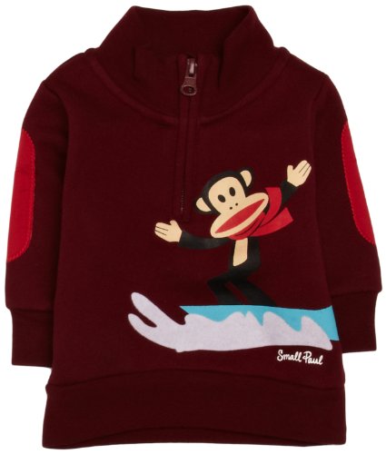 Paul Frank Small Paul Unisex Baby PF8031W2 Jumper Bordeaux 12 Months