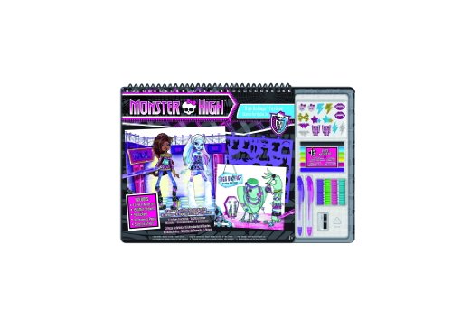 Imagen 1 de IMC Toys - Diseña Vestidos Y Complementos Con Purpurina Monster High 43-870383