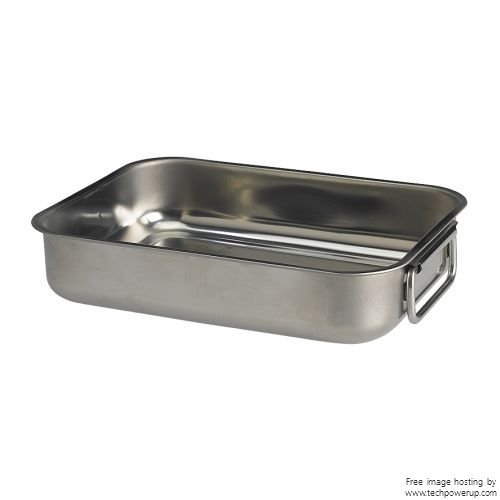 Preisvergleich Produktbild IKEA KONCIS - Bräter, Edelstahl - 26 x 20 cm Originalverpackung