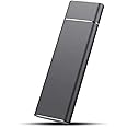 External Hard Drive Type C USB 2.0 Portable 2TB Hard Drive External HDD Compatible for Mac Laptop and PC(2TB-LN2(Black)