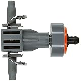 Gotero en línea regulador de presión Quick & Easy Caudal constante de 2 l/h independiente de la presión. Blister de 10 gotero