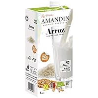 Amandin 400046 Bebida de Arroz, Paquete de 6 (6 x 1000 ml)