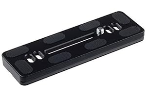 Fotga Universale Piastra Rapida per Arca Swiss Benro B0 B1 B2 J0 J1 Ballhead (PU120 (120mm Lungo))