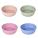 Produktbild Sunlera 4pcs / Set Multifunktionsweizenstroh Würzen Dish Saucen Salz Snacks Plättchens Essig Soja Bowl