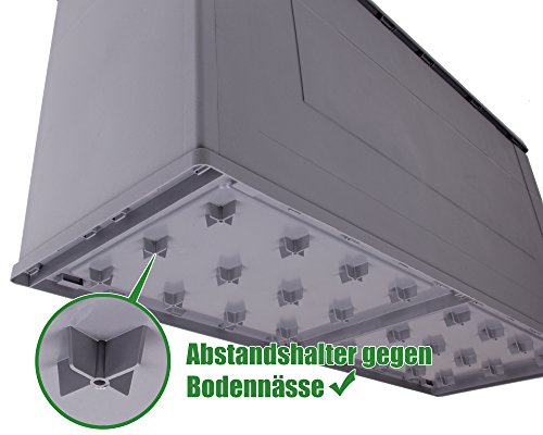 Kissenbox Auflagenbox Gartentruhe Karisma 270 Liter grau abschließbar - 9