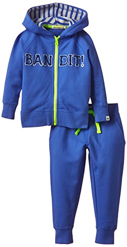 Billybandit Baby Boys Hooded Long sleeve Tracksuit -  Blue - 24 Months