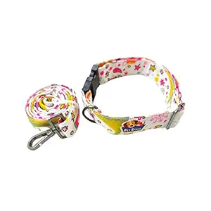 Hand Made Cotton Leash and Collar Set for Small Dog- Festive Collection