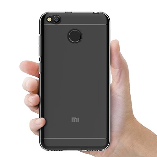 AICEK Funda Xiaomi Redmi 4X  Transparente Silicona Fundas para Redmi 4X Carcasa Xiaomi Redmi 4X  5 0 Pulgadas  Silicona Funda Case