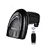 Produktbild Elekele® Barcode Scanner USB, Barcode Scanner Wireless, wiederaufladbar Speicherung von bis zu 3.500 Code-Einträgen, 200 Scans pro Sekunde, 32-Bit-Decoder (WBS1001_Black)