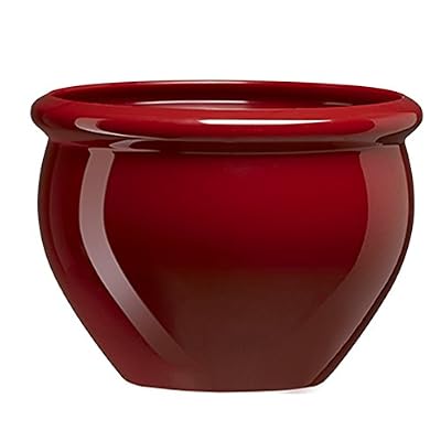 Emsa 2133645 Siena Nobile Pot de Fleur Rouge 38 cm