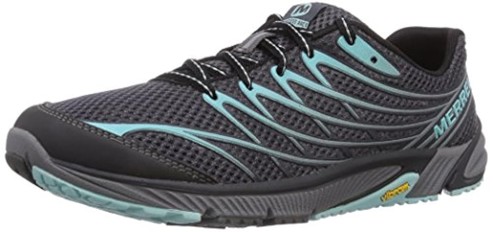 Merrell BARE ACCESS ARC 4, Damen Laufschuhe, Schwarz (BLACK/ADVENTURINE), 37.5 EU
