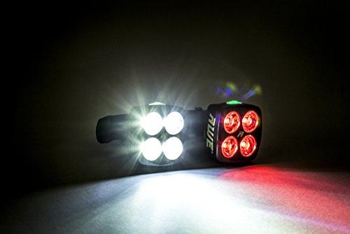 AWE® AWEBlitz TM 8 LED USB aufladbare vorne und hinten Licht-Set 120-Lumen - 2