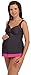 Be Mammy Maternity Bathing Suit GRACE (Graphite/Pink, 14)