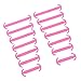 Footful 14Pcs No Tie Shoelaces Elastic Silicone Sneaker Laces Fushcia RS.299.00