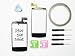 Produktbild JRLinco Für HTC Desire 500 D500 Glas Bildschirm Display Touchscreen Ersatzteil Für HTC Desire 500 D500 Schwarz + Werkzeuge & doppelseitigen Kleber + Alkohol Reiniger Paket