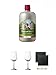 Produktbild Lantenhammer Prinzregent Luitpold Himbeergeist 40% 0,5 Liter + Lantenhammer Bouquetglas geeicht 1 Stück + Lantenhammer Bouquetglas geeicht 1 Stück + Schiefer Glasuntersetzer eckig ca. 9,5 cm Ø 2 Stück