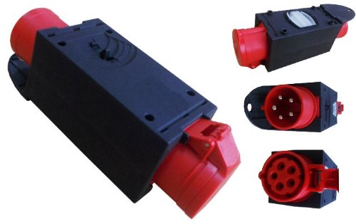 CEE Adapter 32A 400V - 16 A C16A Stromverteiler Baustromverteiler Verteiler
