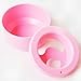 Homgaty Nail Art Soak Bowl Tray Polish Nail Art Remover Manicure Care Treatment Tool