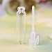 10 x Glass Vials Mini Empty Laboratory Bottles Perfume Liquid Oil Fragrance 1ml
