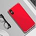 Price comparison product image WERNG Applicable To IPhone X-Ray Mobile Phone Case Apple 8plus All-Inclusive Simple IPhone7 Ultra-Thin Protection,Red,iPhoneX/XR