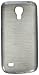 Produktbild Samsung Galaxy S4 mini Schutzhülle Silikon, gebürstet I von EAZY CASE I Slimcover in Edelstahl Optik, Handyhülle, TPU Hülle / Soft Case, Backcover, Silikonhülle Brushed, Anthrazit