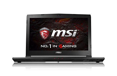 MSI GS43VR 6RE Phantom Pro 002UK 14-Inch FHD Gaming Notebook  Black  -  Intel i7 6700HQ  16 GB RAM  256 GB SSD  1 TB HDD  GTX 1060 Graphics Card  Wind