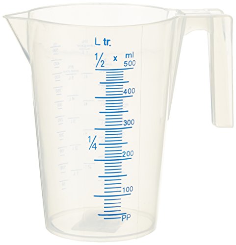 Pressol 07061 Messbecher PP, klar 0,5L