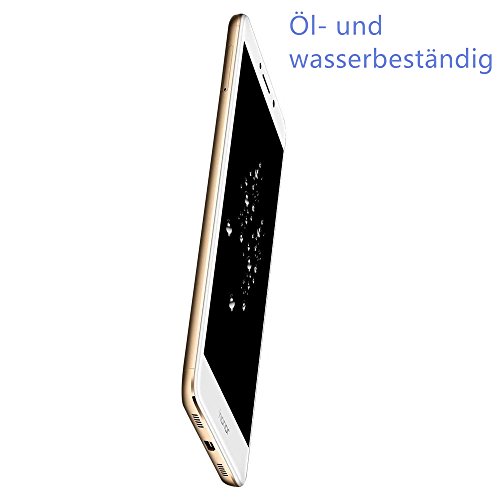 (2 Stück) Huawei Honor 6X Schutzfolie displayschutzfolie banqiao Panzerglas Schutzfolie Gehärtetem Glas Schutzfolie für Huawei Honor 6X (kratzfest Kristall-klar und Bläschenfrei) - 6