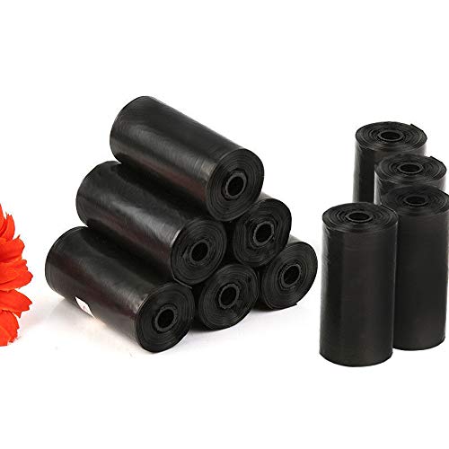 OUGE Bolsas Caca Perro, Bolsas para excrementos de Perro, Dispensador Bolsas Perro Biodegradables, Poop Bag para Mascotas Domésticos de 10 Rollos, Total 150 Bolsas