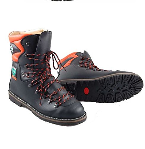 Treemme Leder-Forststiefel S3 mit Schnittschutz Größe 45
