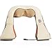 Produktbild Homeself Elektrische Körper Zurück Shiatsu Knetmassage Schulter und Hals Massagegerät Gürtel mit Wärme Funktion für Home Office (Beige)