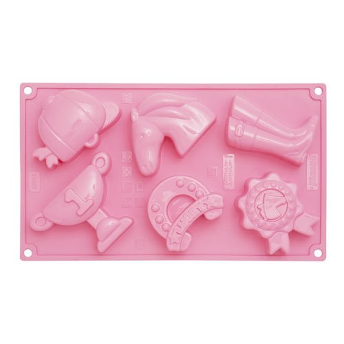 Preisvergleich Produktbild Pavoni Italia Backform aus Silikon, Pferdesport