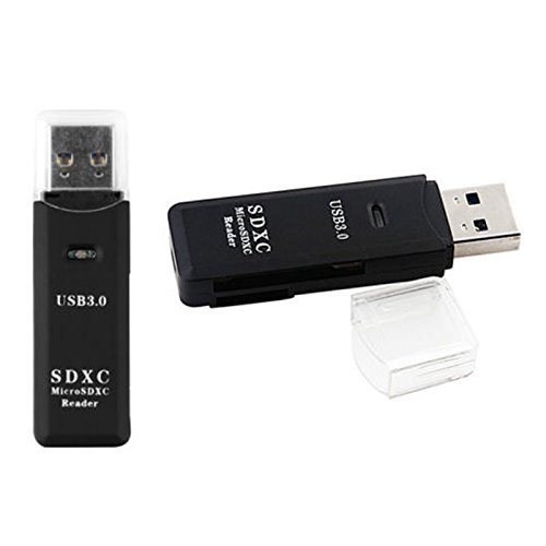 LUPO USB 3.0 Multi Karten Leser – Unterstützt SD SDHC MMC RSMMC MMC mobile MMC micro SDXC Micro SD und T-FLASH - 3