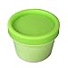 15 Pcs 50ml Plastic Empty Refillable Travel Cosmetic Hair Gel Hair Mask Containers Face Cream Lotion Jar Container Box with Lid
