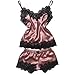 Produktbild PANPANY Sexy Dessous Sexy Ouvert Babydoll Reizwäsche Damen Erotik Spitze Lingerie Split Fashion Sexy Lace Nachtwäsche Dessous Versuchung Babydoll Unterwäsche Nachthemd