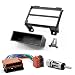 Produktbild CARAV 11-049-9-6 Radioblende Car 1-DIN in Dash Installation kit Set for Ford Fiesta 2001-2005; Fusion 2002-2005 with Pocket + ISO and Antenna Adapter Cable
