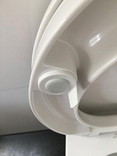 Novara Plus Duroplast WC Sitz Erhöhung 5 cm mit Absenkautomatik - 5
