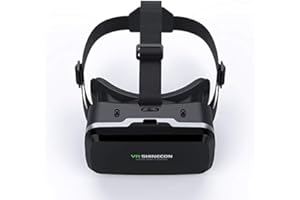 YINCAICHENG VR Headsets Compatible with iPhone & Android Phone-Virtual Reality Headsets New 3D VR Glasses (VR6.0)