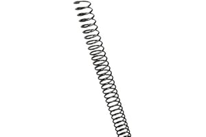 GBC A9665904 - Espiral plástico COLORCOIL paso 4:1 6 mm (caja 100) color negro