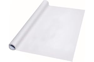 Jzhen Tableau Blanc Effaçable à Sec Rouleau Adhésif Multifonction Ardoise Effaçable (200 X 45cm)