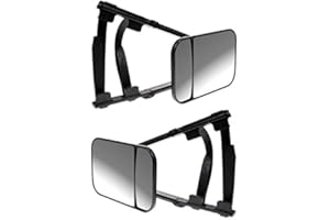 WING MIRRORS WORLD Kia Sorento Caravan Trailer Extension Towing Dual Mirror Glass Convex Pair