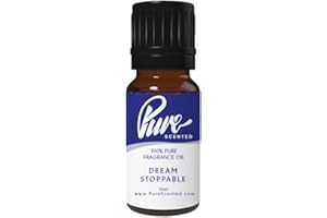 PURE SCENTED Dreams Stoppable Fragrance Oil - 10ml Suitable for Candles, Wax Melts, Cosmetics, Diffusers, Soaps (Dreams Stoppable)