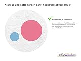 I-love-Wandtattoo WAS-10373 Kinderzimmer Wandsticker Set „Kreise mit bunten Mädchenfarben in Pastell“ 50 Stück Punkte zum Kleben Wandtattoo Wandaufkleber Sticker Wanddeko - 3