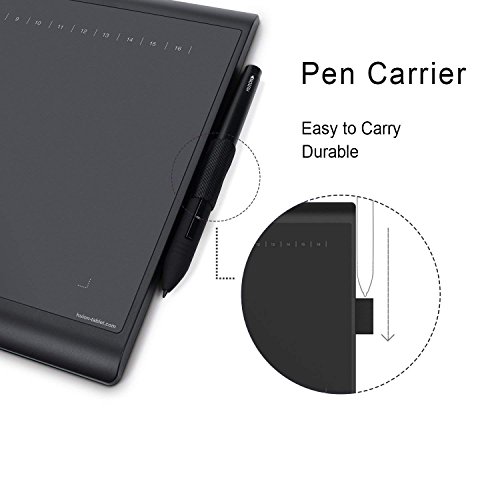 Mejor Ahorro para HUION New 1060PLUS Tableta Grafica, 8192 Niveles,
5080LPI, Tamaños Grandes, Tableta Gráfica con 12+16 Llaves Expresas,
Portátil para Pintar, Dibujar y Editar Photos, Compatible con Windows &
Mac Descuento